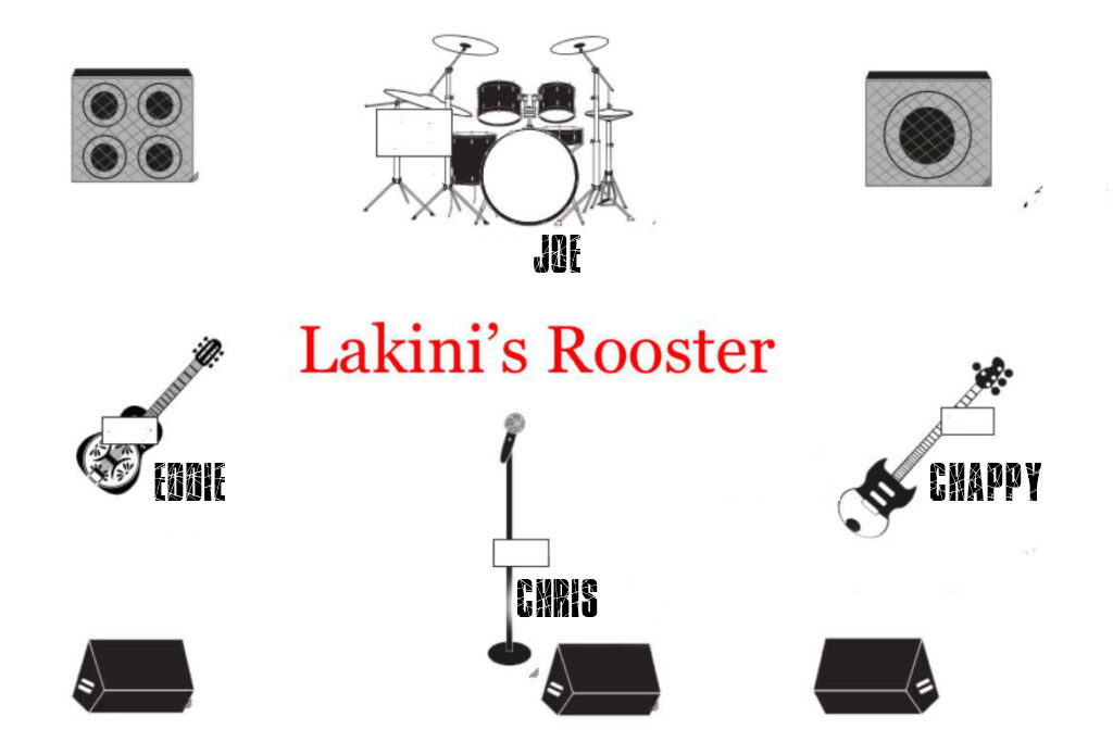 Lakinis Rooster Stage Plot